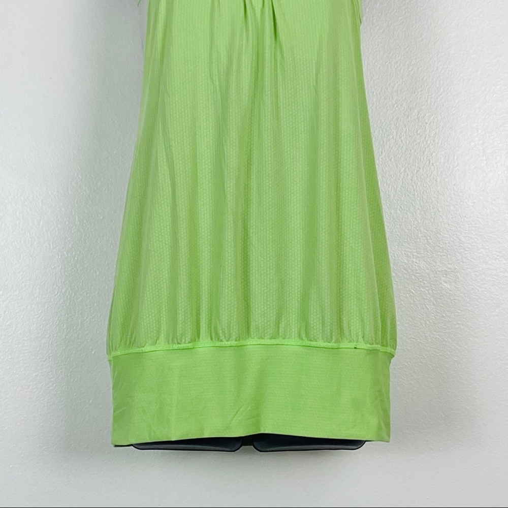 Lululemon No Limits Tank Top  Built in Bra Green - Picture 5 of 11